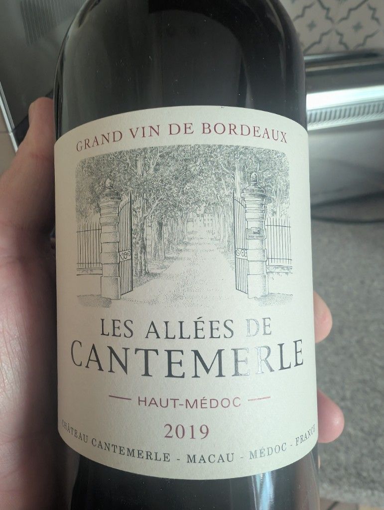 2019 Château Cantemerle Les Allées de Cantemerle - CellarTracker