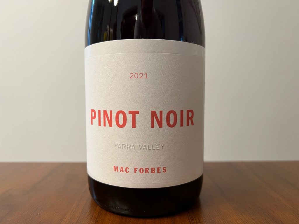 2021 Mac Forbes Pinot Noir, Australia, Victoria, Port Phillip, Yarra