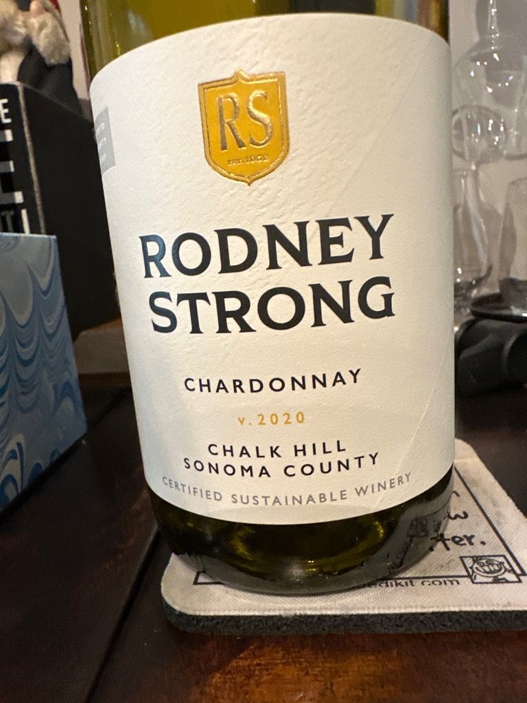 2021 Rodney Strong Chardonnay Chalk Hill, USA, California, Sonoma