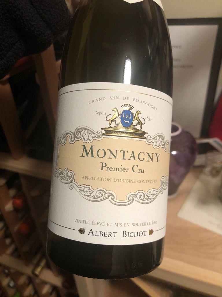 2016 Maison Albert Bichot Montagny 1er Cru Blanc, France, Burgundy ...