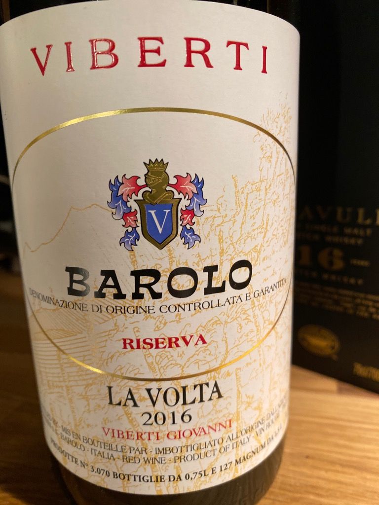 2016 Viberti Giovanni Barolo Riserva La Volta - CellarTracker