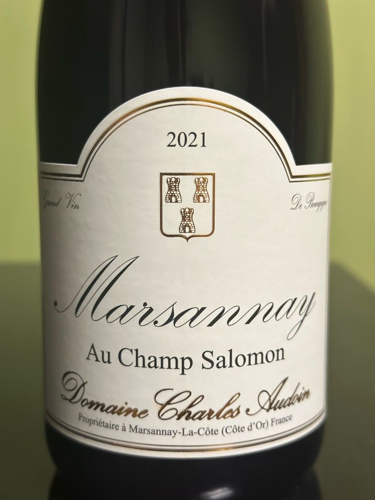 ワイン Domaine Charles Audoin Marsannay 2015 2022 Domaine Charles Audoin Marsannay Au Champ Salomon - CellarTracker