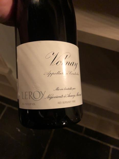 ワイン Maison Leroy 2009 2009 Maison Leroy Volnay - CellarTracker