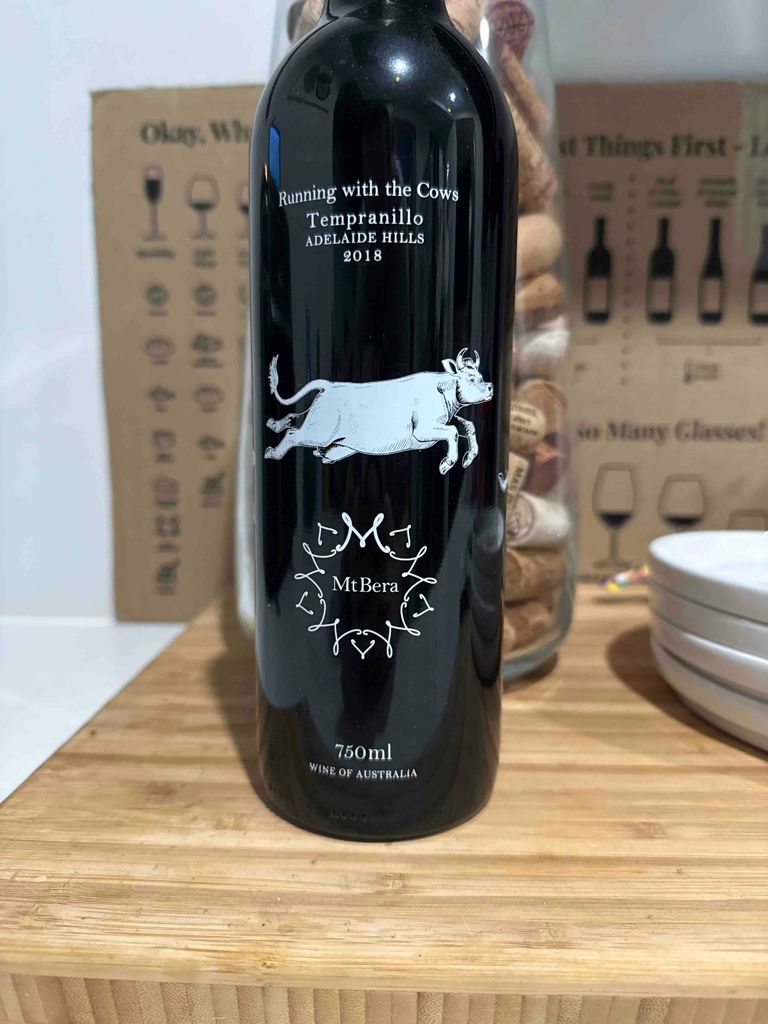 2023 Mt Bera Vineyards Tempranillo Running with the Cows, Australia ...