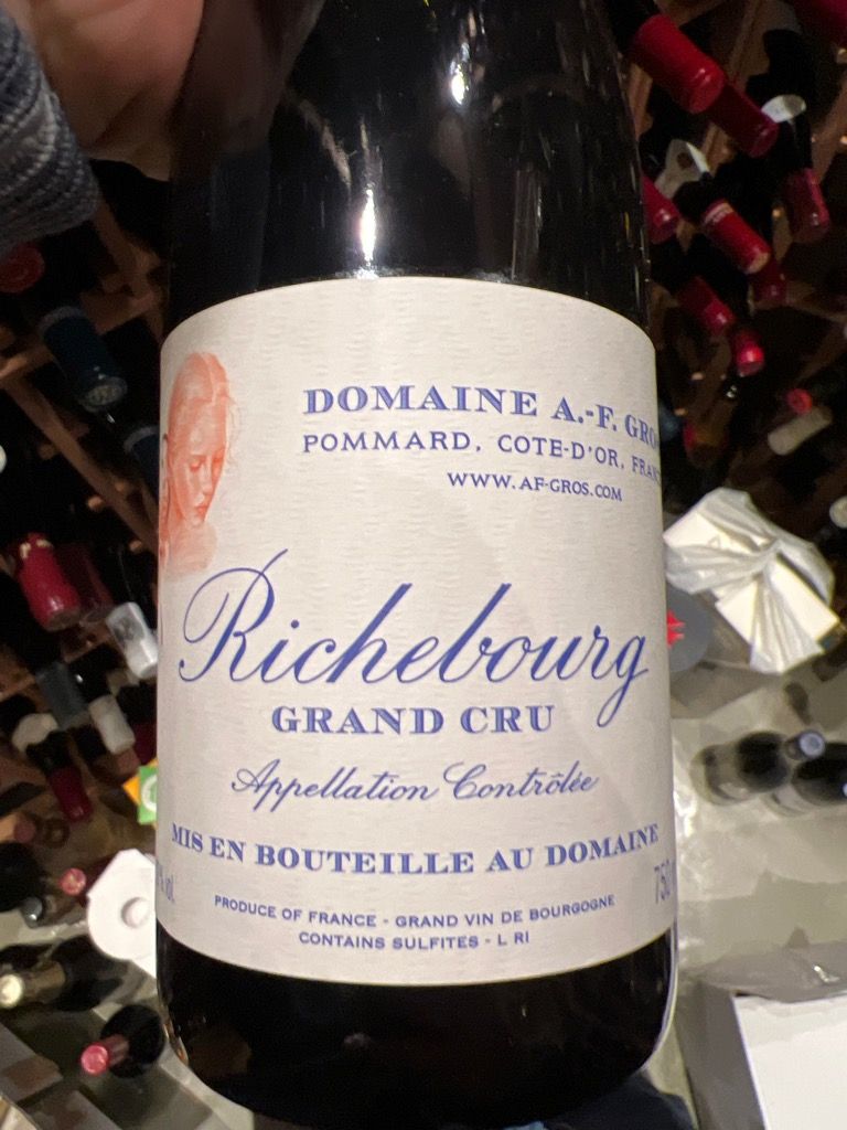 2008 Domaine A.-F. Gros Richebourg - CellarTracker