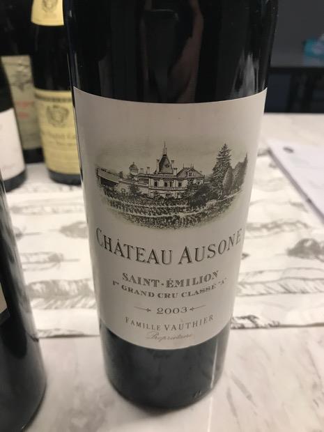 2003 Château Ausone - CellarTracker