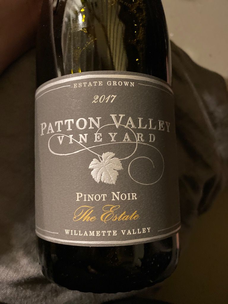 2017 Patton Valley Vineyard Pinot Noir The Estate, USA, Oregon