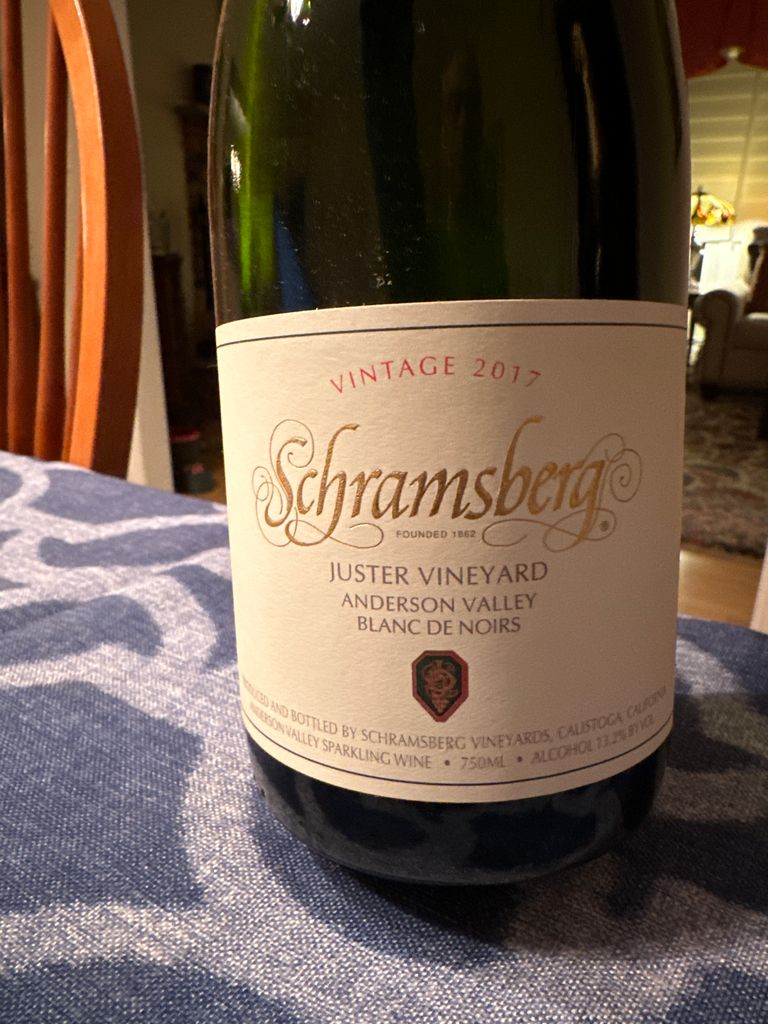 2017 Schramsberg Vineyards Blanc de Noirs Juster Vineyards