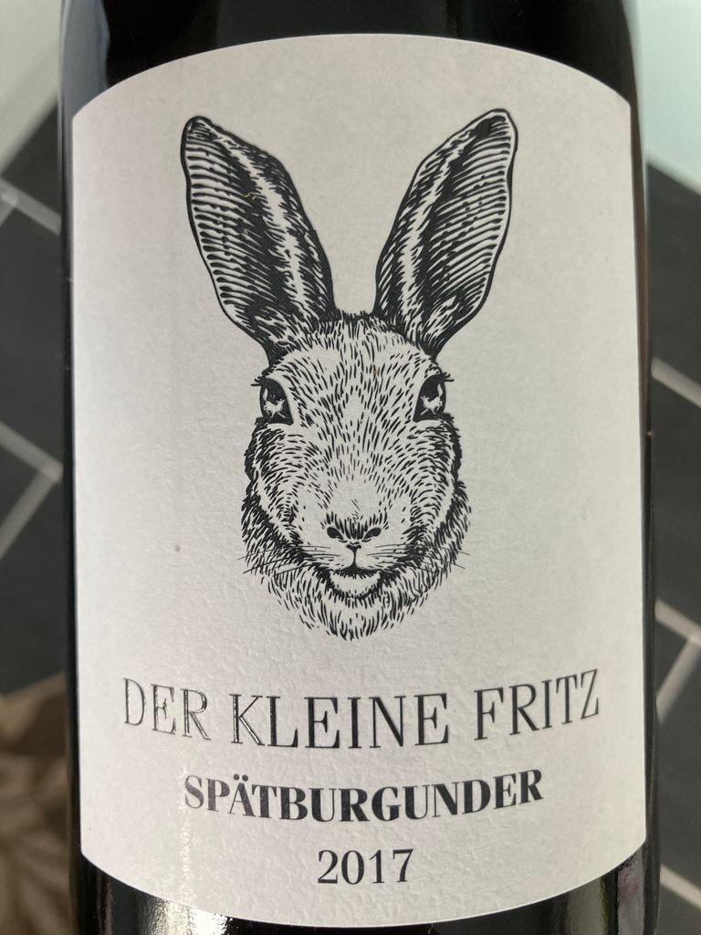 2016 Friedrich CellarTracker Spätburgunder Becker Fritz - Der kleine