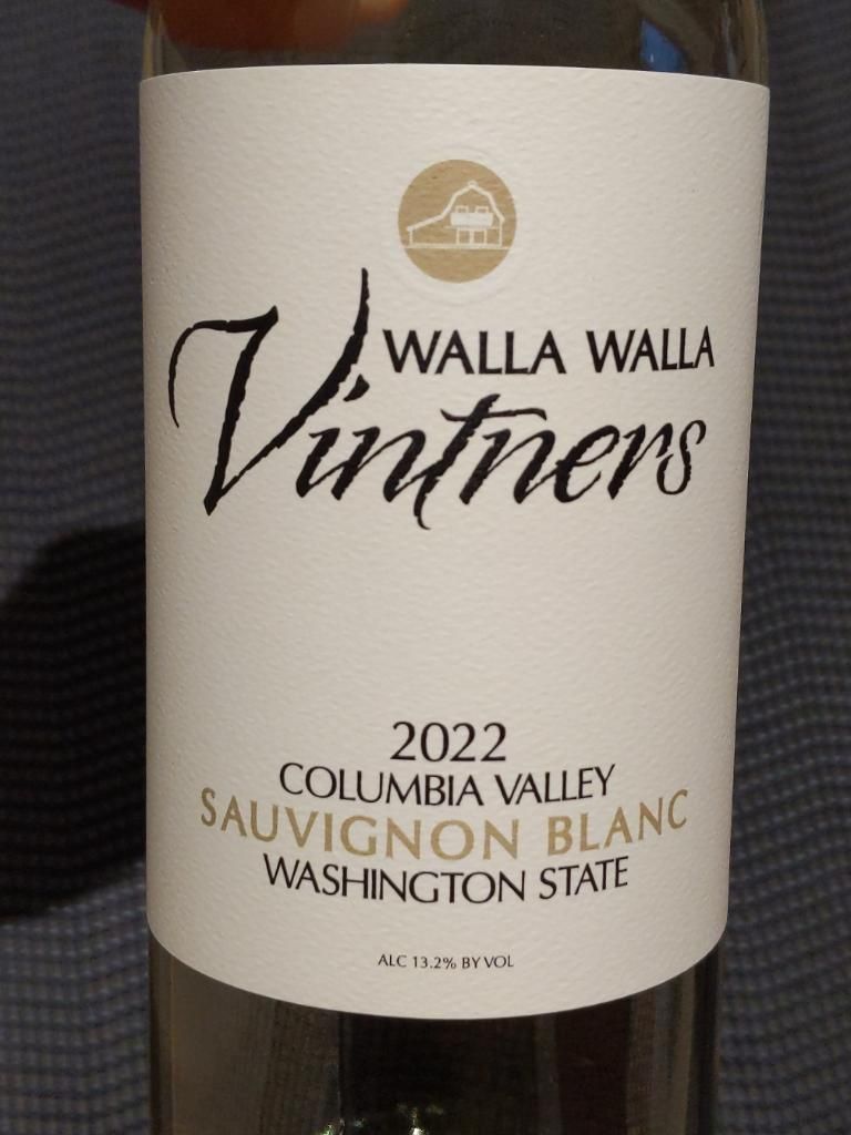 2022 Walla Walla Vintners Sauvignon Blanc, USA, Washington, Columbia ...