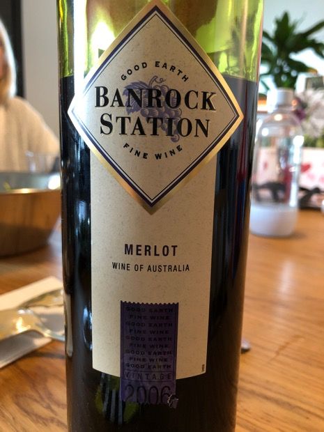 Banrock station Merlot glass 750ml (081434051585)