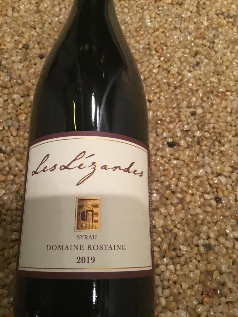 2019 Rene Rostaing Syrah Les Lézardes, France, Rhône, Northern Rhône, Vin de Pays des Collines