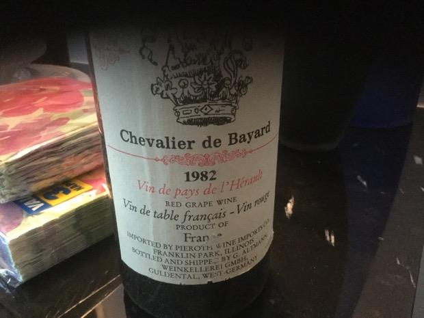 1982 Chevalier de Bayard Pays d'Hérault - CellarTracker