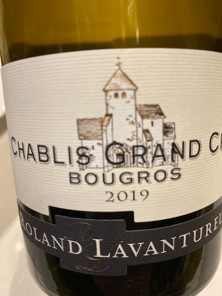 2021 Roland Lavantureux Chablis Grand Cru Bougros, France, Burgundy