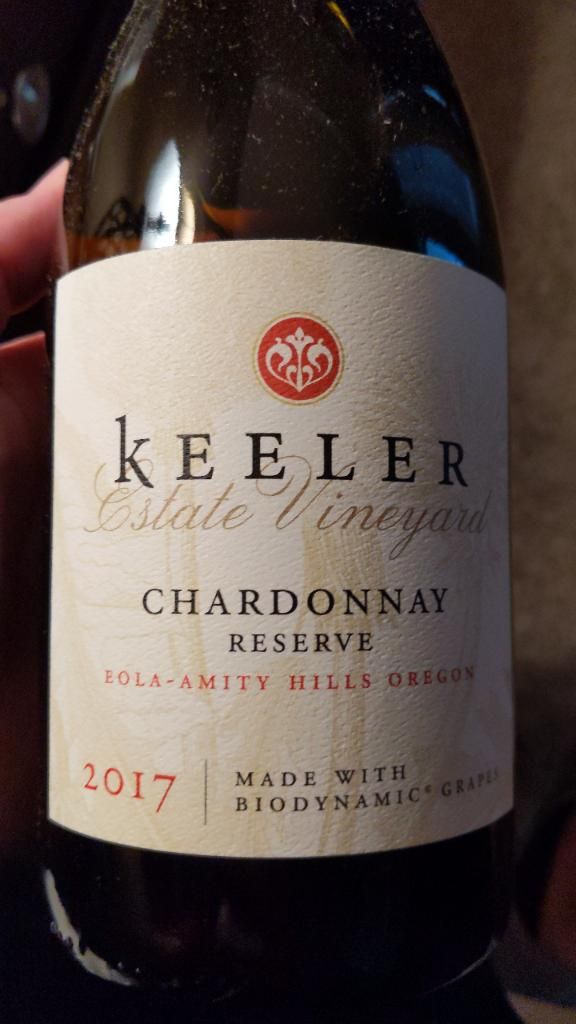 2018 Keeler Estate Vineyard Chardonnay Estate, USA, Oregon, Willamette Valley, Eola Amity