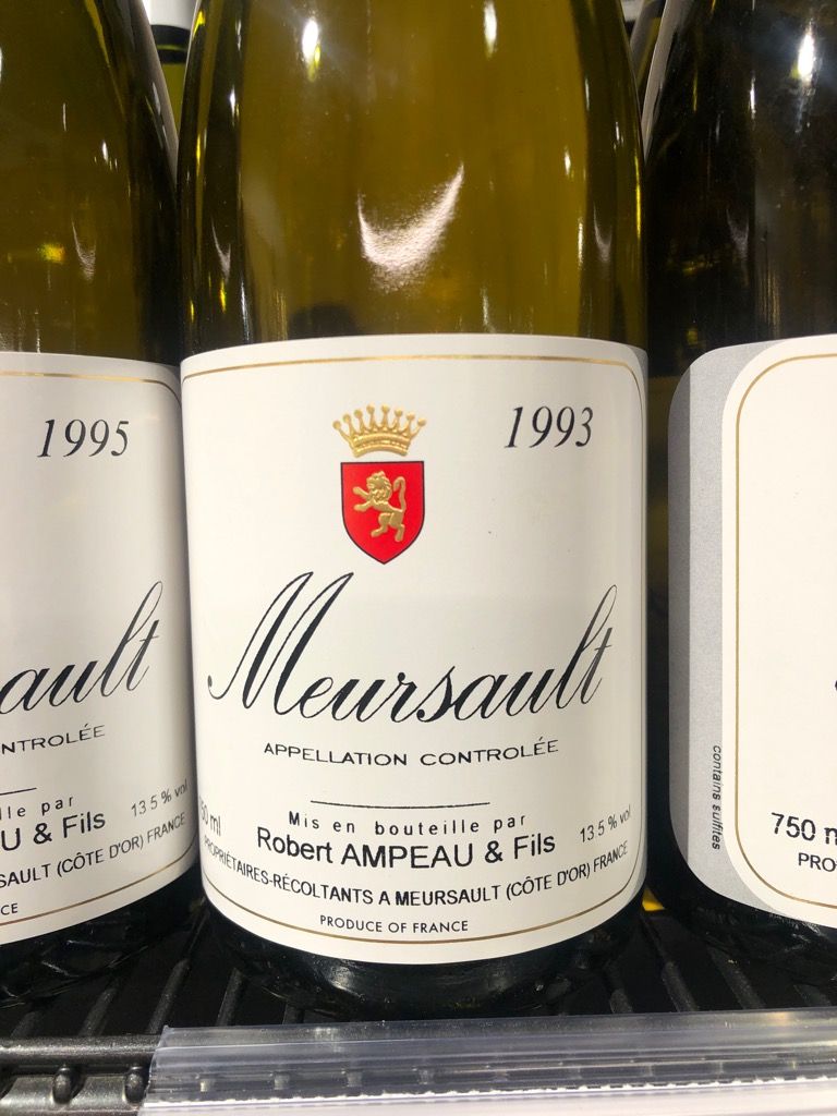 1993 Robert Ampeau & Fils Meursault - CellarTracker