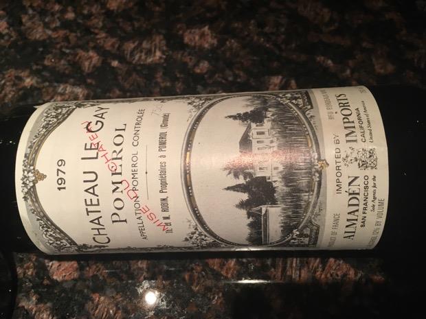 1989 Château Le Gay Pomerol - CellarTracker