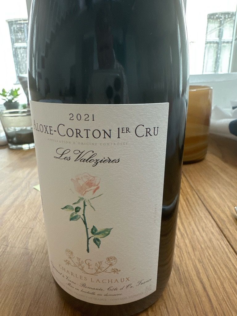 2022 Charles Lachaux Aloxe-Corton 1er Cru Les Valozières Aloxe Corton -  CellarTracker