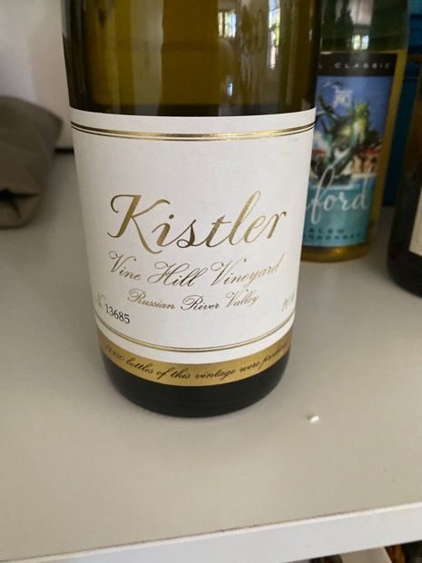 ワイン Kistler 2016 Stone Flat Chardonnay 2016 Kistler Chardonnay Vine Hill Vineyard - CellarTracker