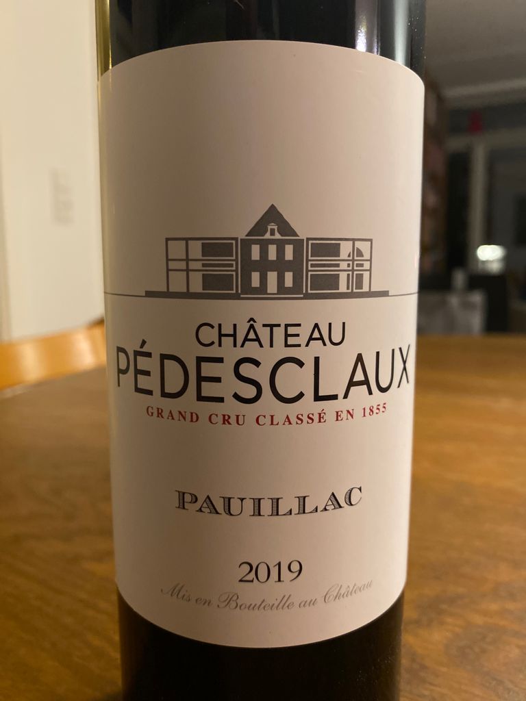 2019 Château Pedesclaux - CellarTracker