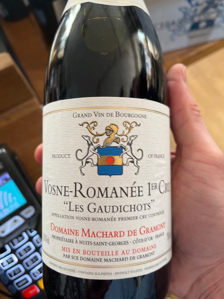 2022 Domaine Machard de Gramont Vosne-Romanée 1er Cru Les