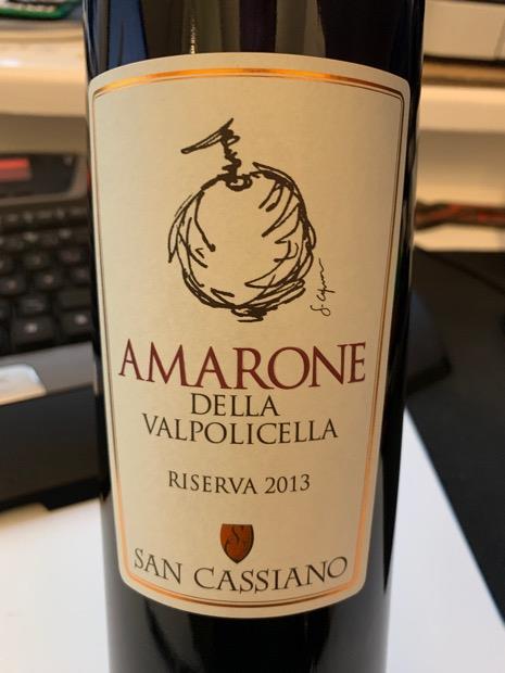 2013 San Cassiano Amarone della Valpolicella Riserva, Italy, Veneto ...