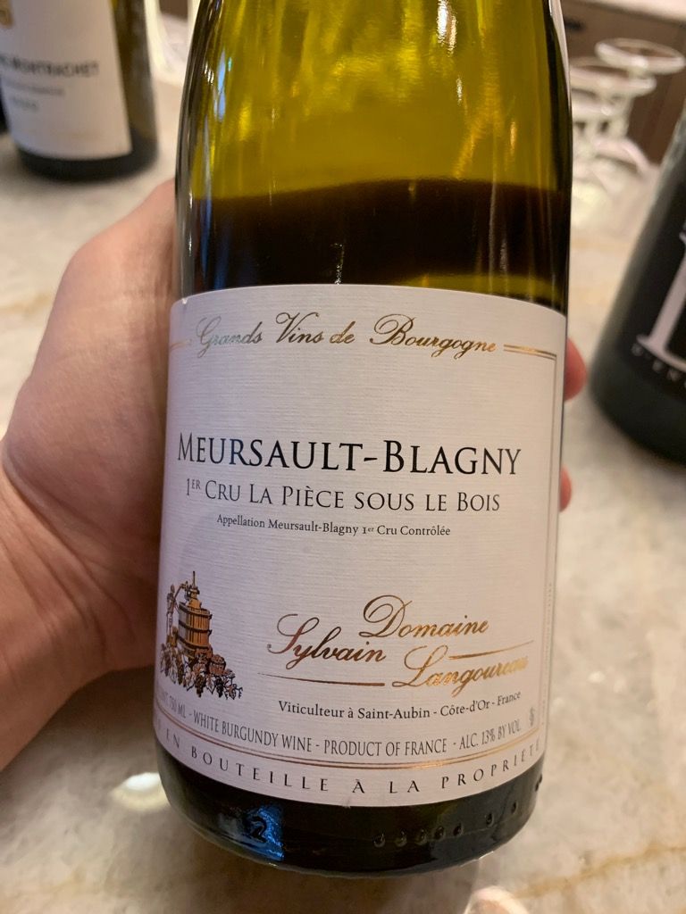 2020 Domaine Sylvain Langoureau Meursault-Blagny 1er Cru La