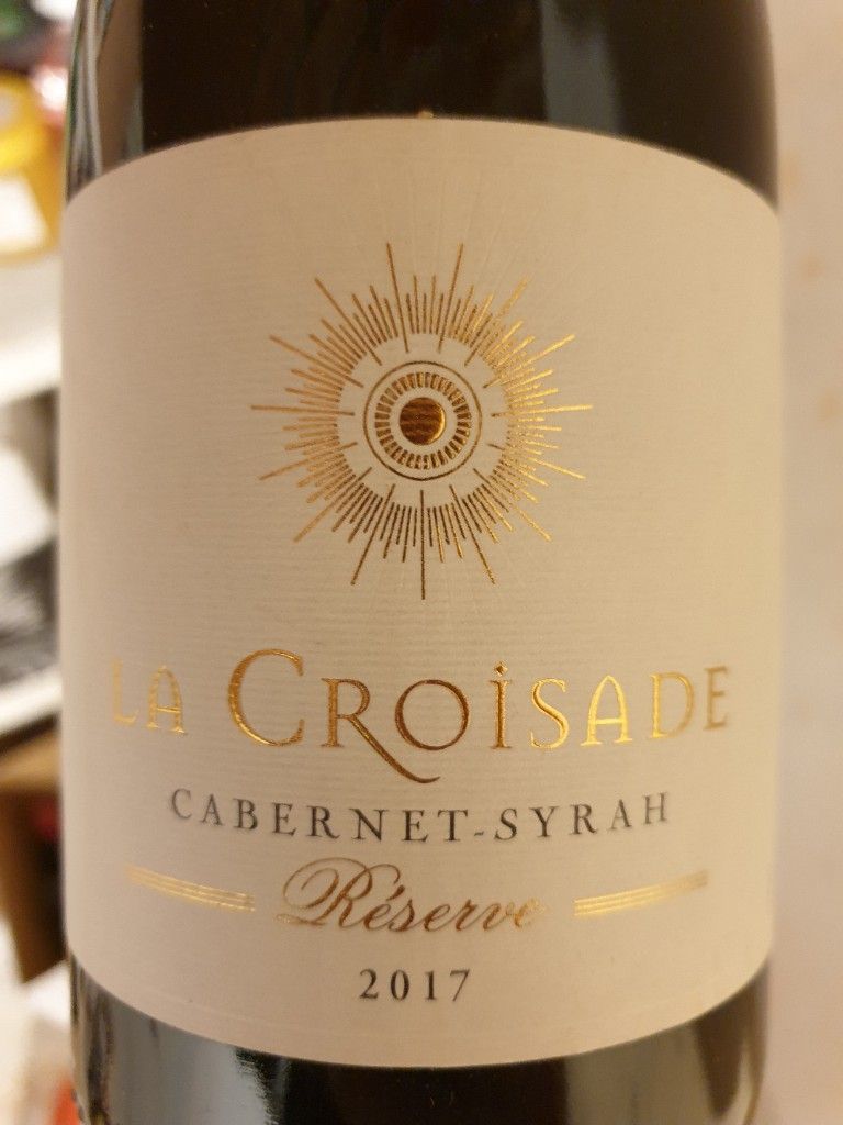 2017 La Croisade Vin de Pays d'Oc Reserve Cabernet - Syrah