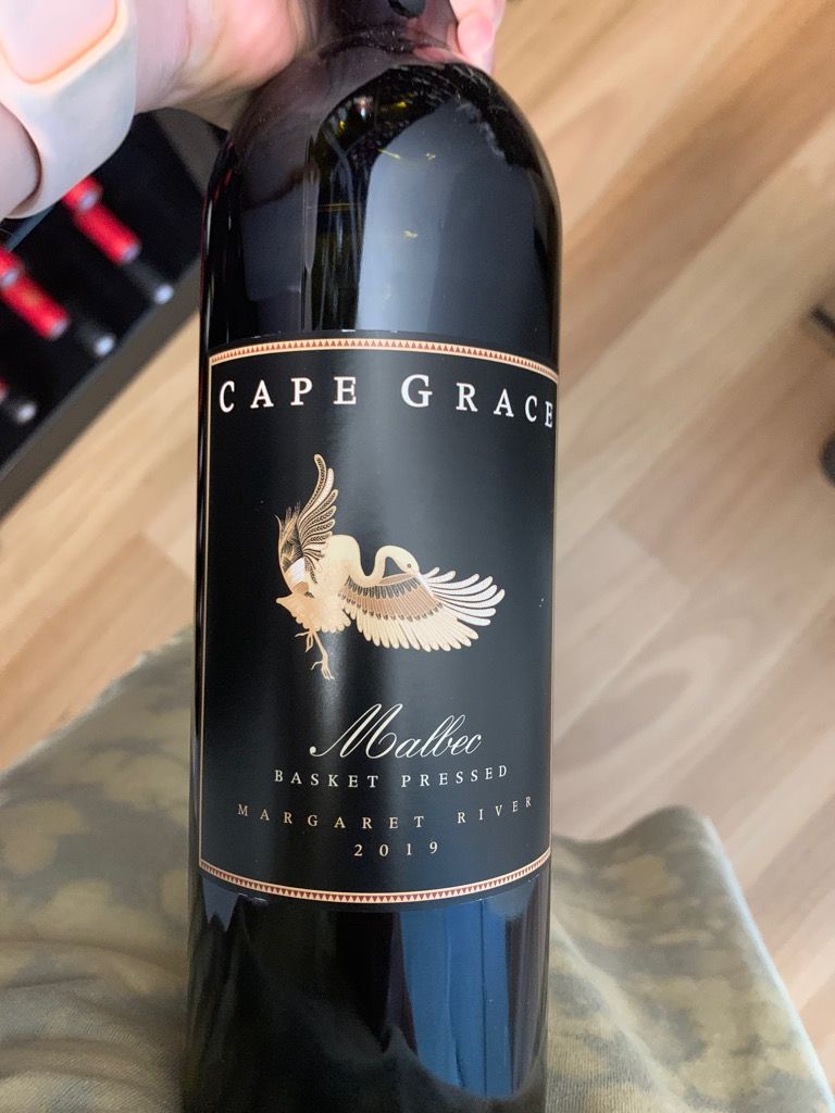 2021 Cape Grace Malbec Basket Pressed, Australia, Western Australia
