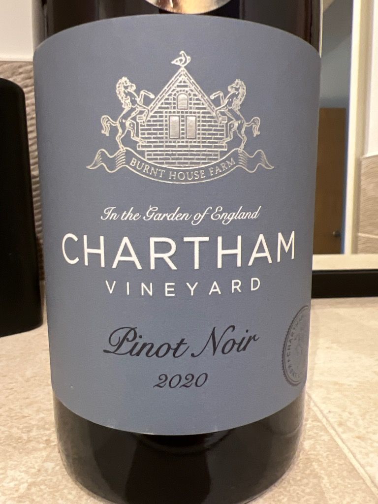 2020 Chartham Vineyard Pinot Noir United Kingdom England Kent