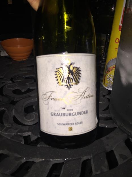 1996 Weingut Franz Keller Grauburgunder Germany Baden Cellartracker
