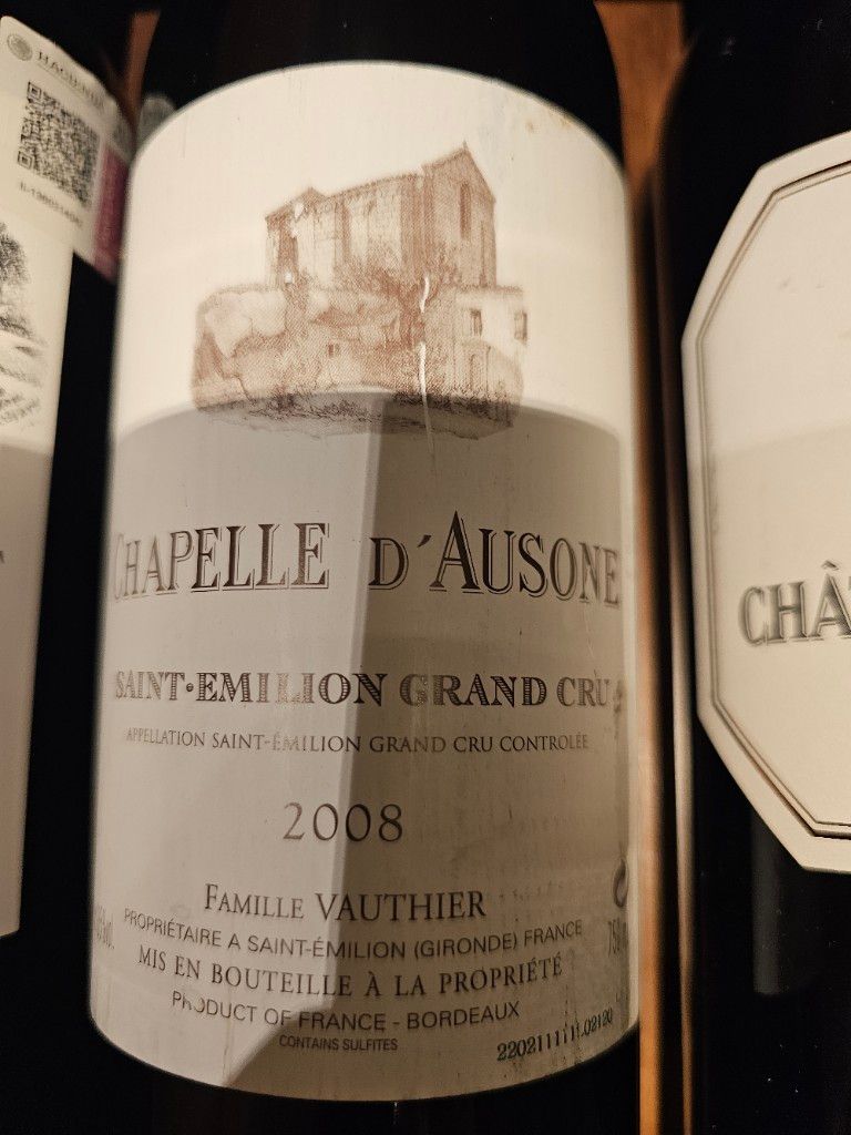 Châteaux Ausone Saint-Émilion 2008 2008 Chateau Ausone, Saint-Emilion 750mL | Wally's Wine