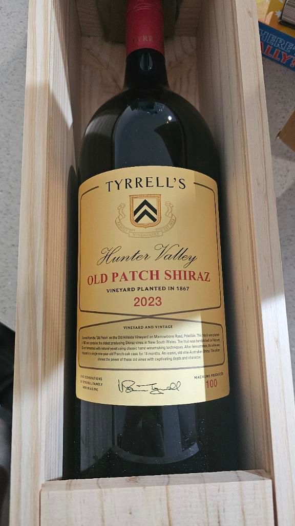2023 Tyrrell's Shiraz Old Patch 