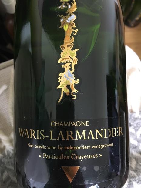 N.V. Waris-Larmandier Champagne Grand Cru Particules Crayeuses