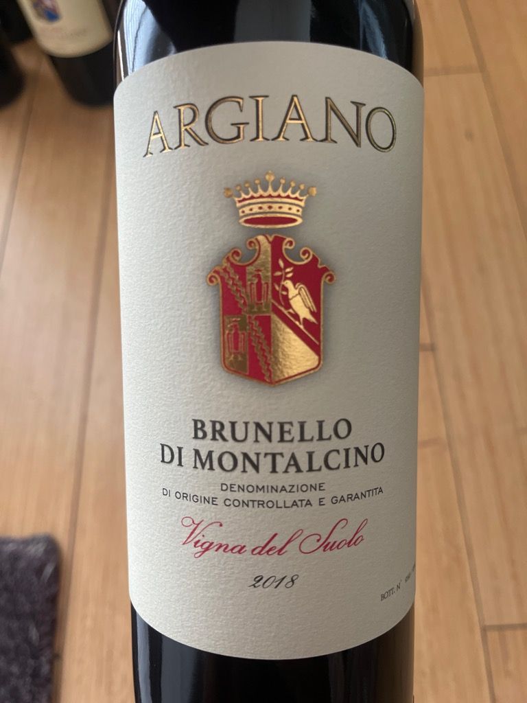 2018 Argiano Brunello di Montalcino Vigna del Suolo, Italy, Tuscany ...