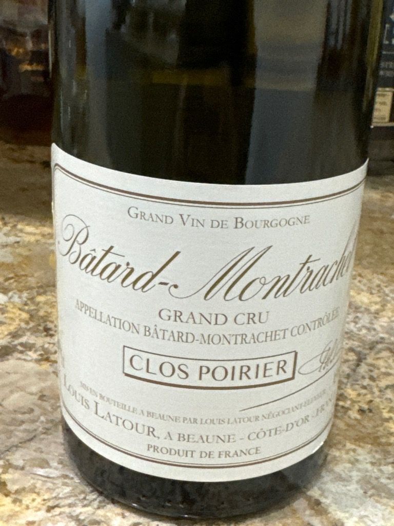 2020 Louis Latour Bâtard-Montrachet Clos Poirier - CellarTracker 2020 Louis Latour Bâtard-Montrachet Clos Poirier - CellarTracker