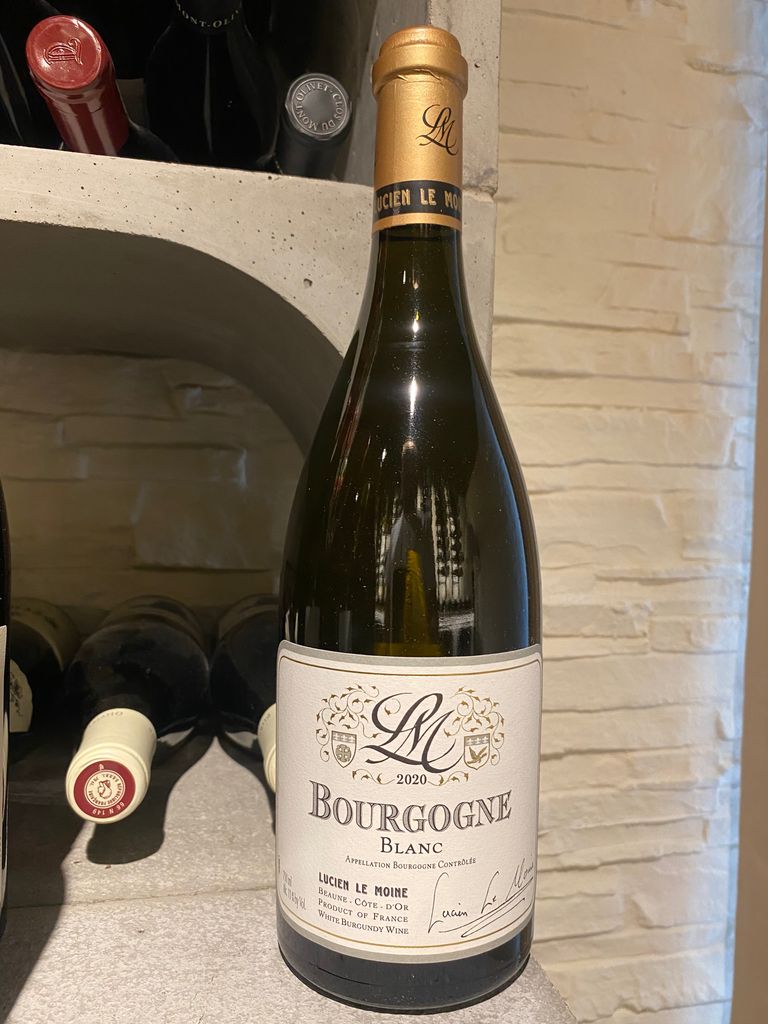 2020 Lucien Le Moine Bourgogne Blanc - CellarTracker
