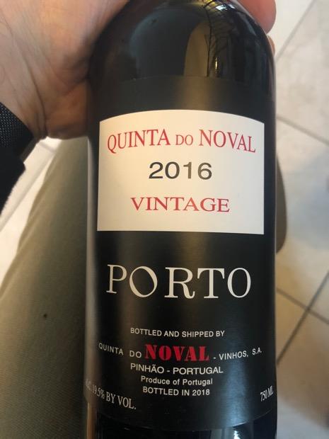 2016 Quinta do Noval Porto Vintage, Portugal, Douro, Porto 
