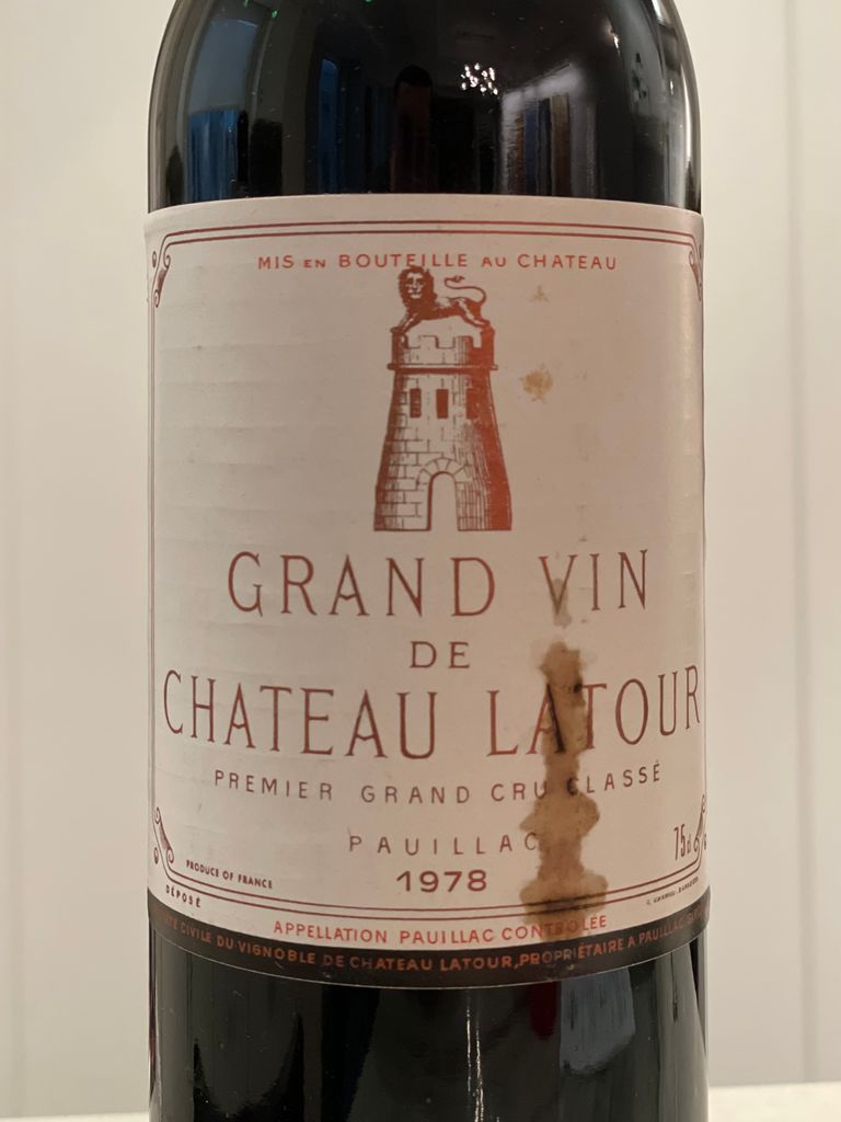 1975 Château Latour Grand Vin - CellarTracker