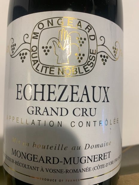 2002 Mongeard-Mugneret Grands-Echezeaux, France, Burgundy, Côte de