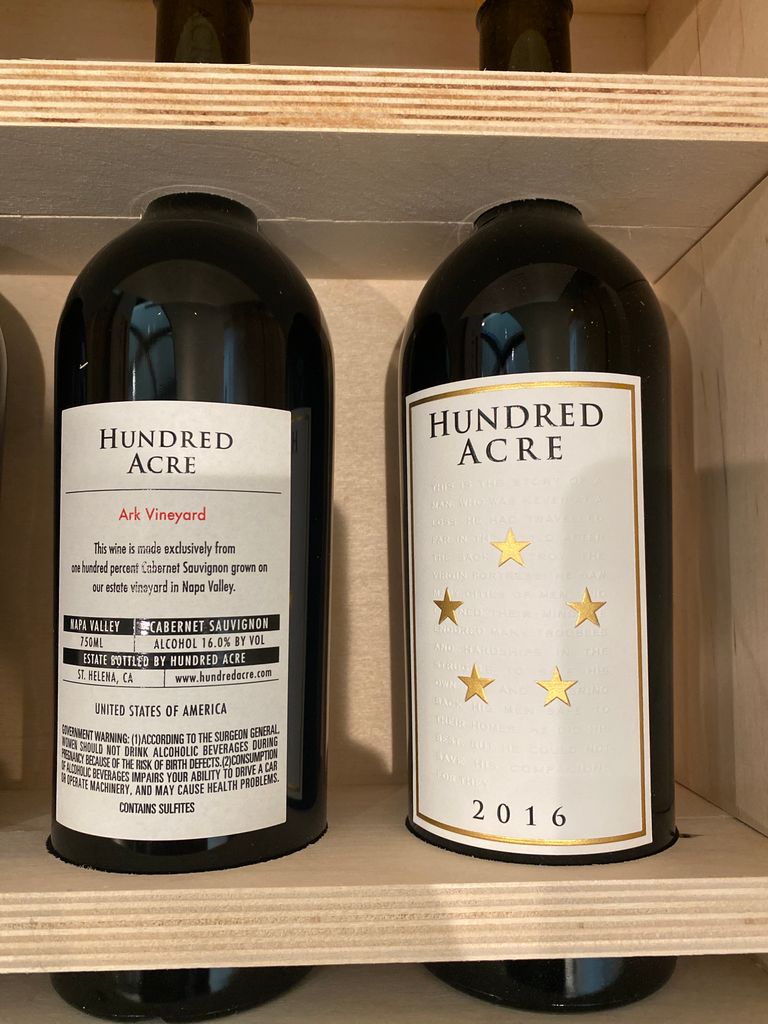 2014 Hundred Acre Vineyard Cabernet Sauvignon The Ark Vineyard