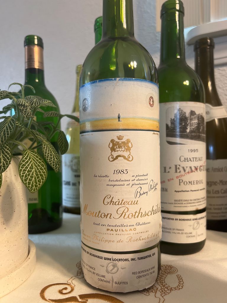 1984 Château Mouton Rothschild - CellarTracker