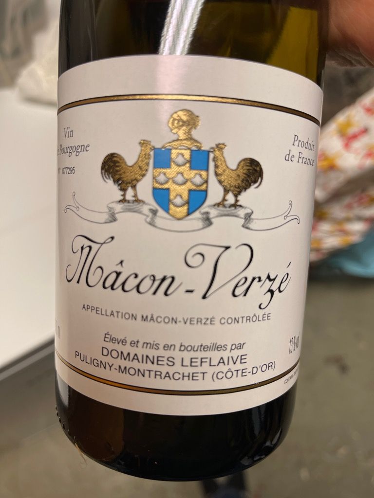 2015 Domaine Leflaive Mâcon-Verzé - CellarTracker