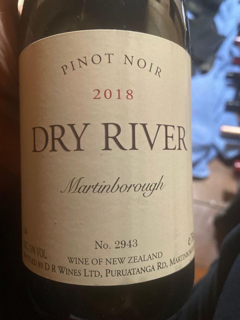 2017 Dry River Pinot Noir Selection Craighall, New Zealand, North ...
