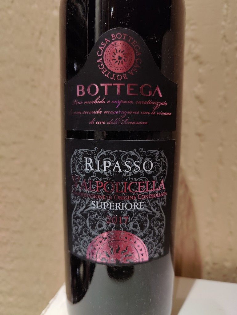 2017 Bottega Ripasso della Valpolicella Superiore, Italy, Veneto ...
