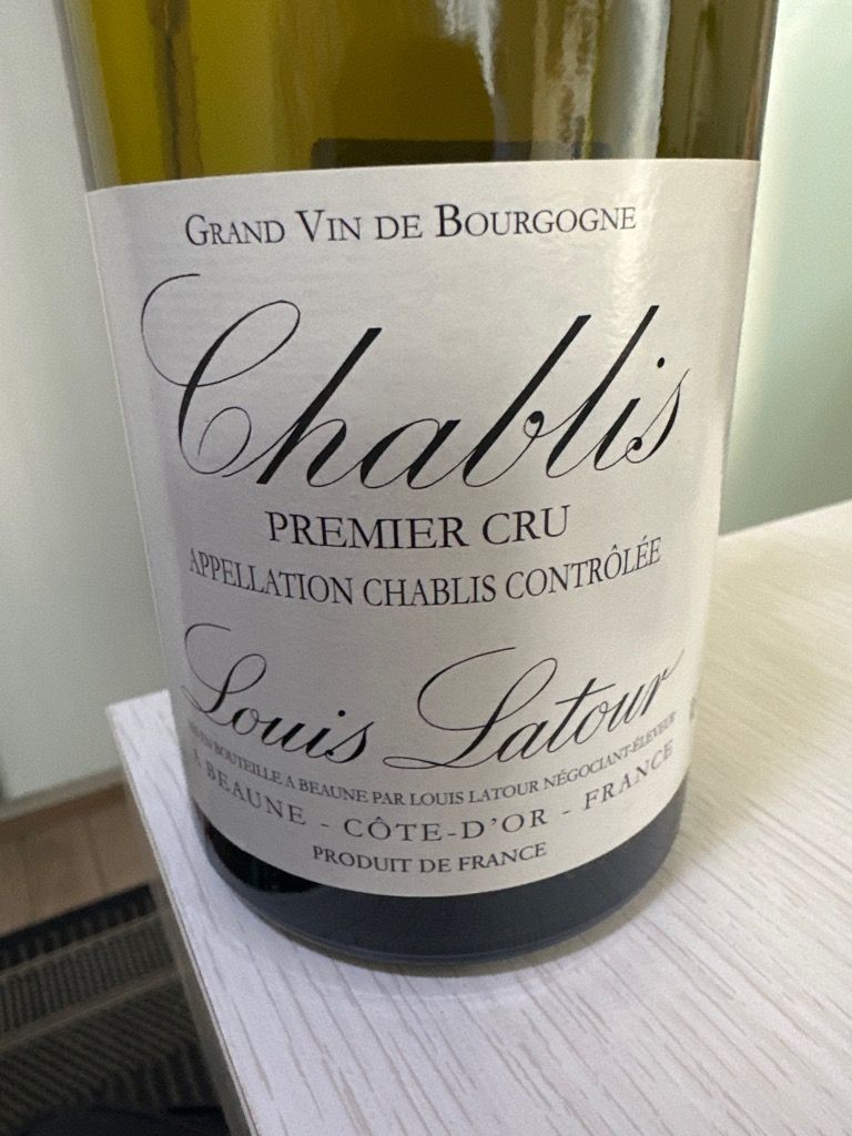 2022 Louis Latour Chablis 1er Cru - CellarTracker