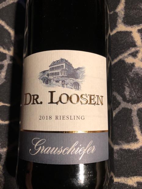 18 Dr Loosen Riesling Feinherb Grauschiefer Germany Mosel Saar Ruwer Cellartracker