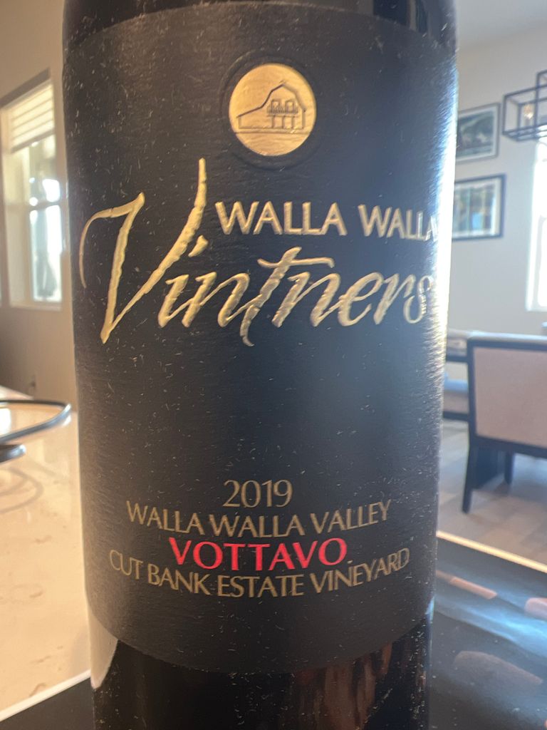 2019 Walla Walla Vintners Vottavo Cut Bank Estate Vineyard, USA