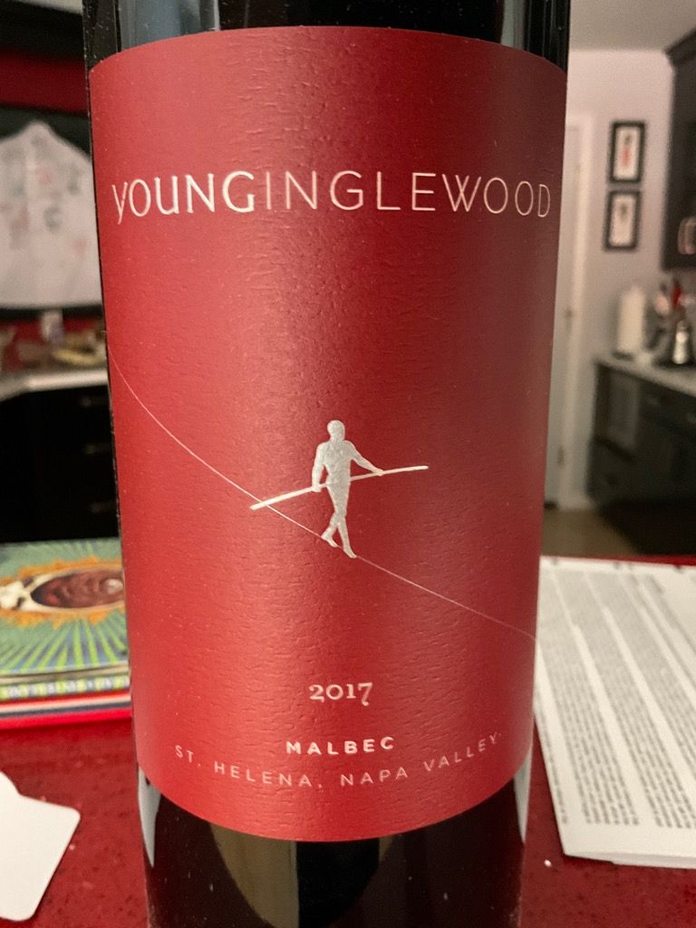 2018 Young Inglewood Vineyards Malbec, USA, California, Napa Valley, St