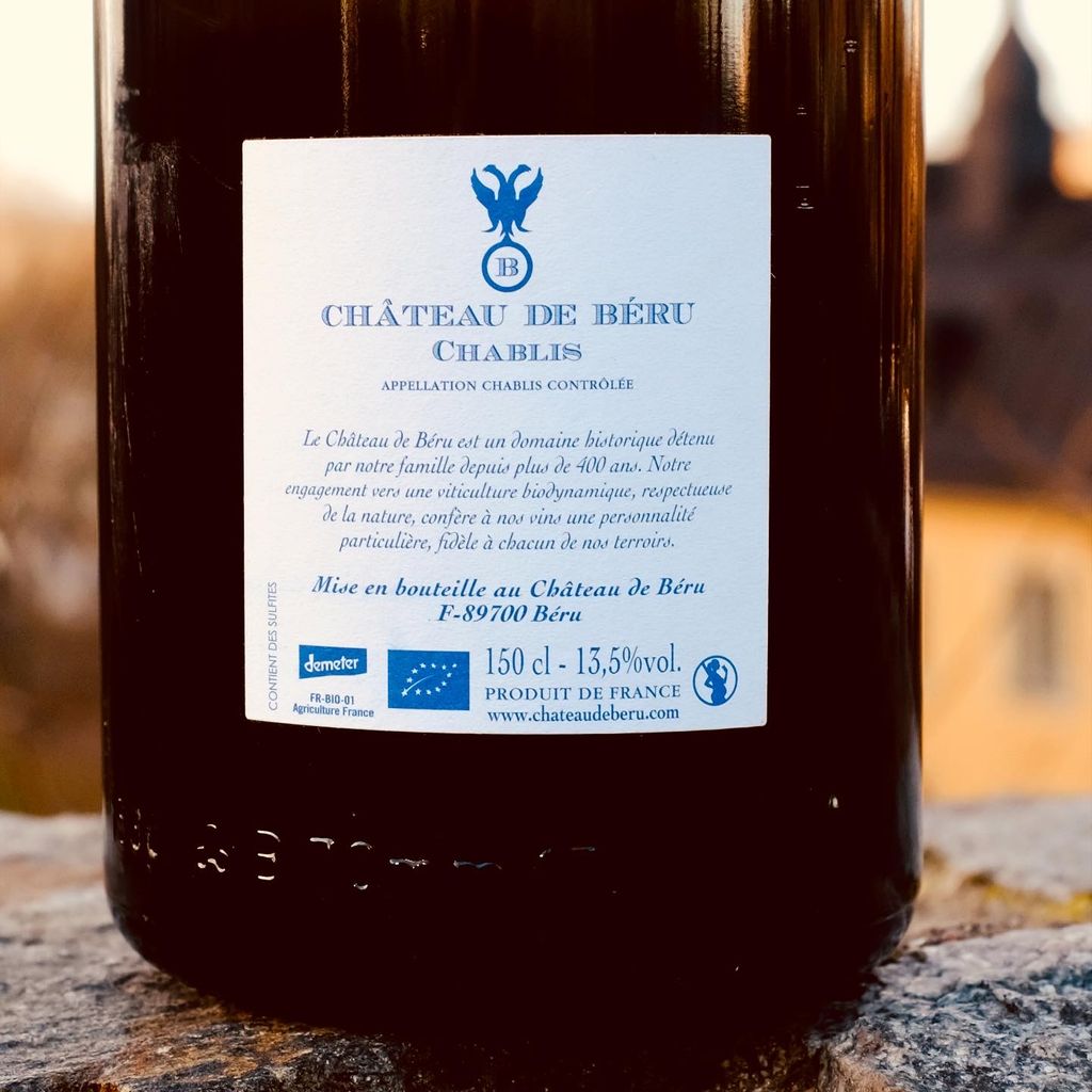 箱入り Chablis 2018 & Vins de France 2022 2018 Château de Béru Chablis Orangerie - CellarTracker